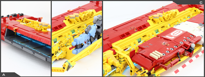 Illustration for article titled This Lego Tesseract Starship Is Worth Its Own TV Miniseries